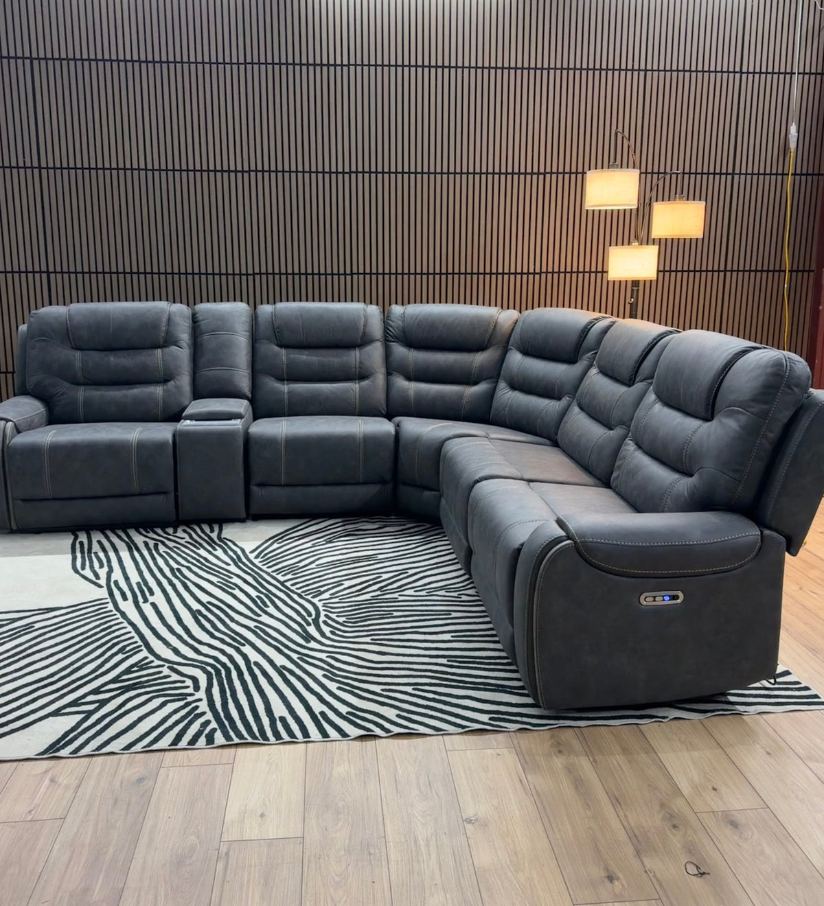 Apex 143 Dual Power Reclining Sectional