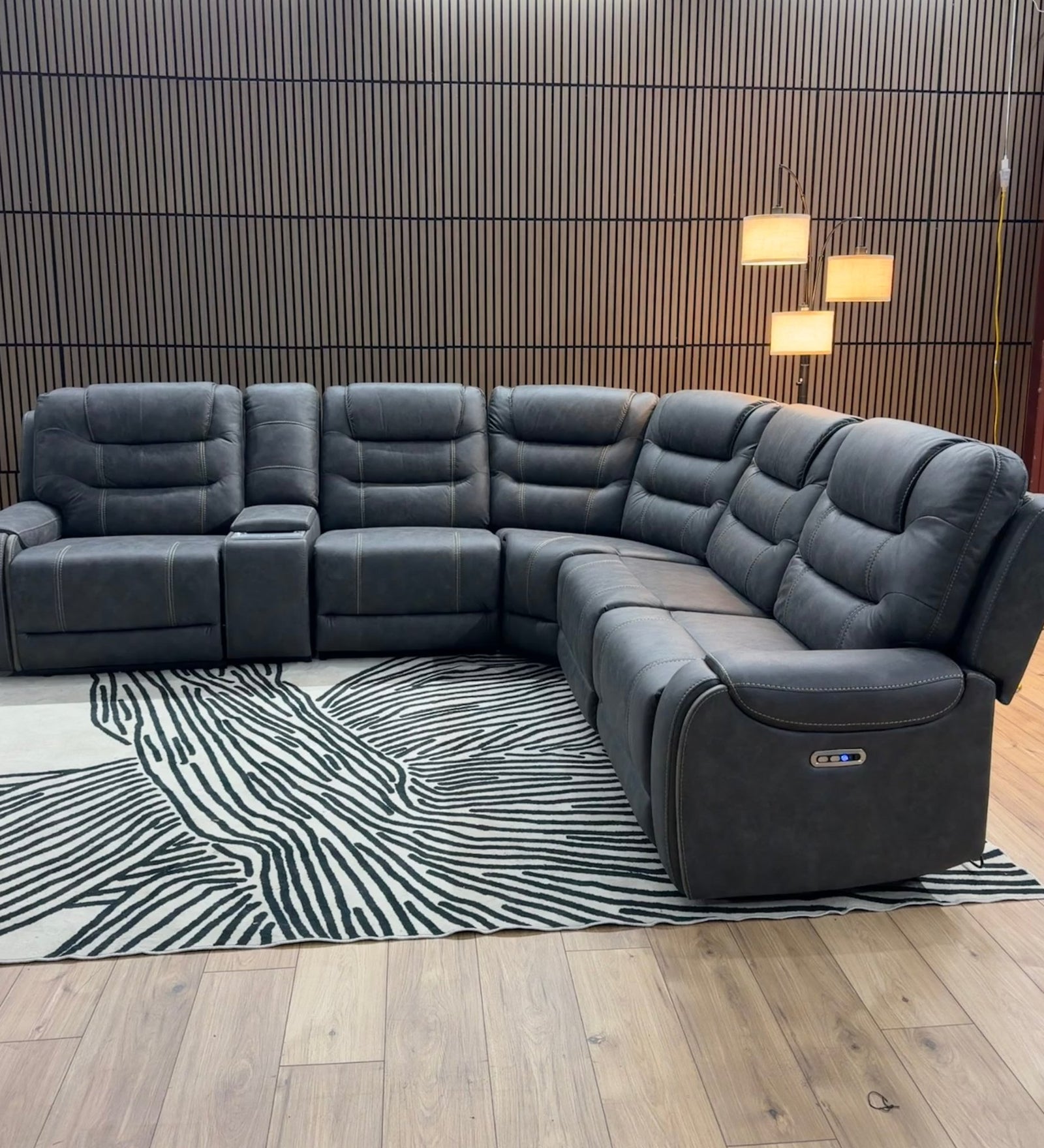 Apex 143 Dual Power Reclining Sectional