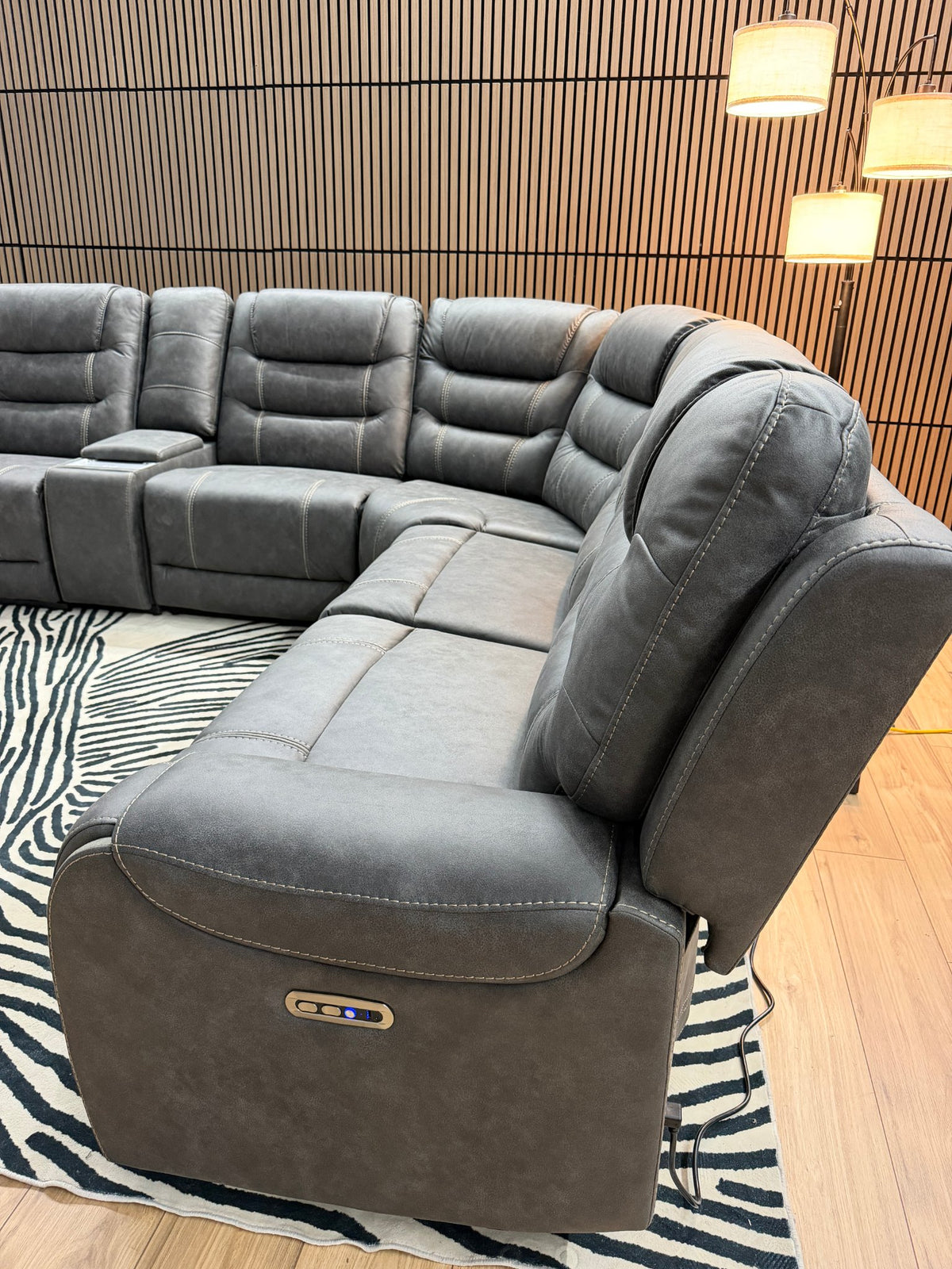 Apex 143 Dual Power Reclining Sectional
