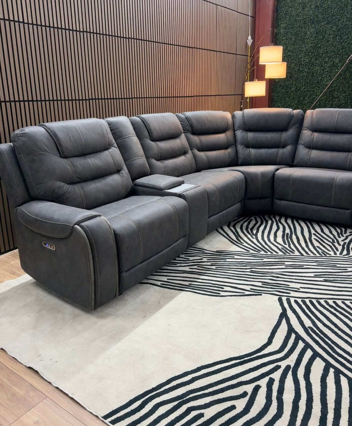 Apex 143 Dual Power Reclining Sectional
